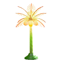 パームツリーランプのトロピカルの画像