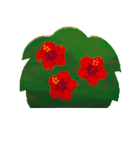 ハリボテのいけがきのハイビスカスの画像