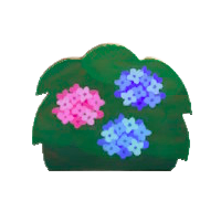 ハリボテのいけがきのあじさいの画像