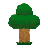 ハリボテのきの夏の画像