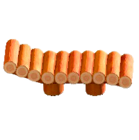 まるたのガーデンベッドのオレンジウッドの画像