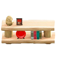 まるたのかざりだなのホワイトウッドの画像