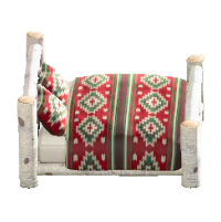 まるたのベッドの白樺の画像