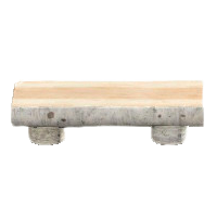 まるたのベンチの白樺の画像