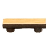 まるたのベンチのダークウッドの画像