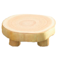 まるたのラウンドテーブルのホワイトウッドの画像