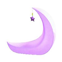 みかづきチェアのパープルの画像