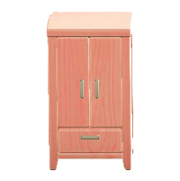 もくせいクロゼットのピンクウッドの画像