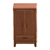 もくせいクロゼットのダークウッドの画像