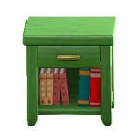 もくせいサイドテーブルのグリーンの画像