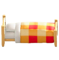 もくせいシングルベッドのライトウッドの画像