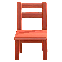 もくせいチェアのチェリーウッドの画像