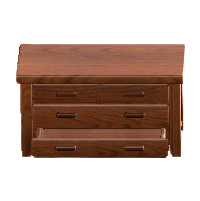 もくせいチェストのダークウッドの画像