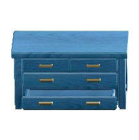 もくせいチェストのブルーの画像