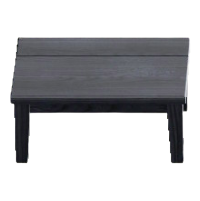 もくせいテーブルのブラックの画像