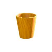 もくせいのくずかごのナチュラルウッドの画像