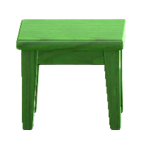 もくせいミニテーブルのグリーンの画像