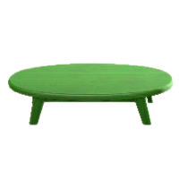 もくせいローテーブルのグリーンの画像