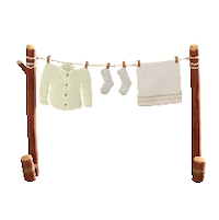 ものほしロープのホワイトの画像