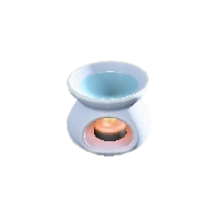 アロマポットのホワイトの画像