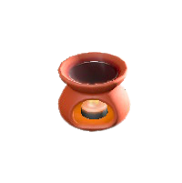 アロマポットのブラウンの画像