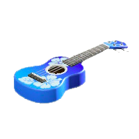 ウクレレのオーシャンブルーの画像