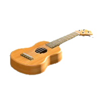 ウクレレのナチュラルの画像