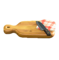 カッティングボードのナチュラルの画像