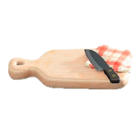 カッティングボードの無塗装の画像