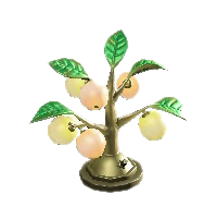 きのみのランプのホワイトの画像