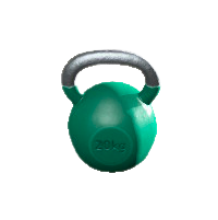 ケトルベルのグリーンの画像