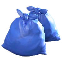 ゴミぶくろのブルーの画像