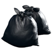 ゴミぶくろのブラックの画像