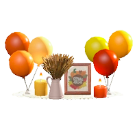 サンクスギビングデコレーション画像