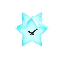 スタークロックのブルーの画像