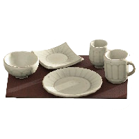 すやきのしょっきの粉引の画像