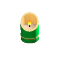 たけのキャンドルホルダーの青竹の画像