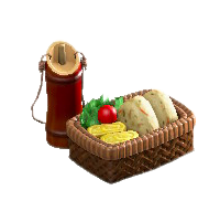 たけのべんとうばこの煤竹の画像