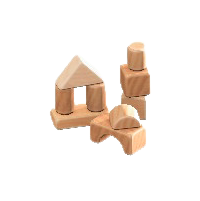 つみきのおもちゃのナチュラルの画像