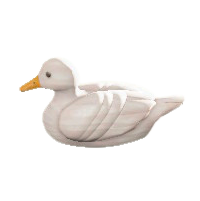デコイのアヒルの画像