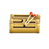 バンブードラムの枯竹の画像