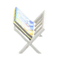 マガジンラックのホワイトの画像