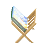 マガジンラックのナチュラルの画像