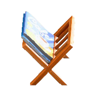 マガジンラックのオレンジの画像