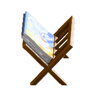 マガジンラックのブラウンの画像