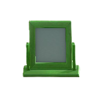 もくせいテーブルミラーのグリーンの画像