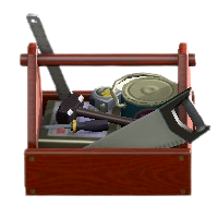 もくせいのこうぐばこのダークブラウンの画像