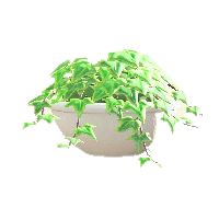 かべかけのはっぱのライトグリーンの画像