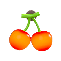 さくらんぼのランプのチェリーの画像