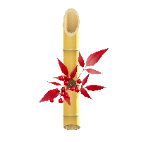 たけのいちりんざしの枯竹の画像